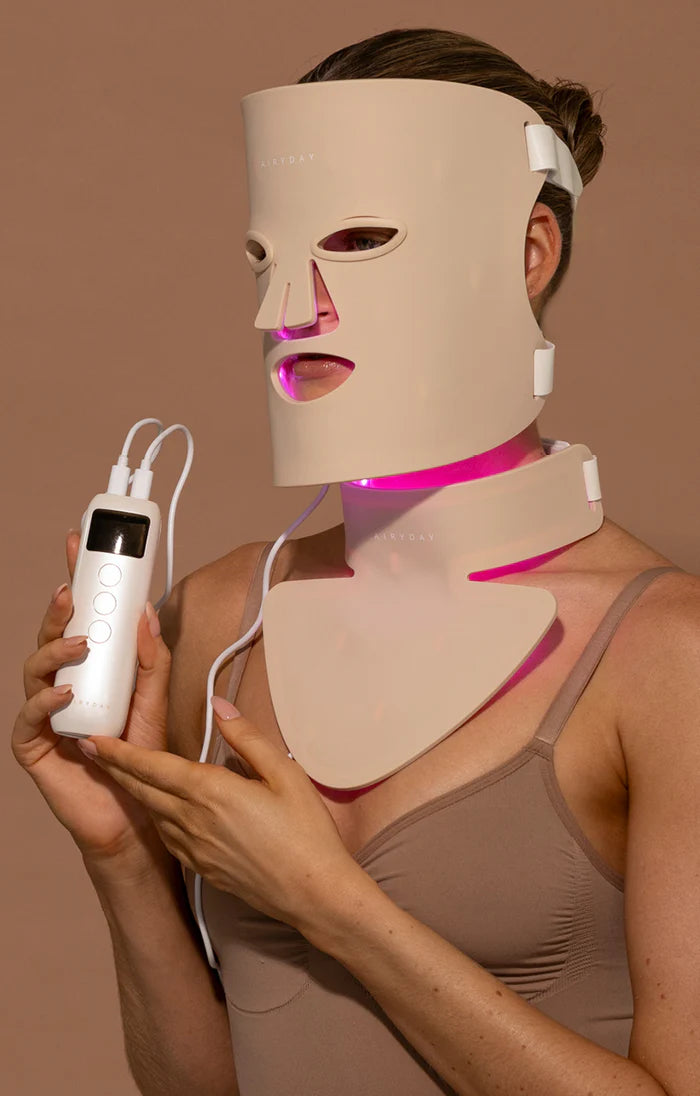 AIRYDAY - face + neck LED mask